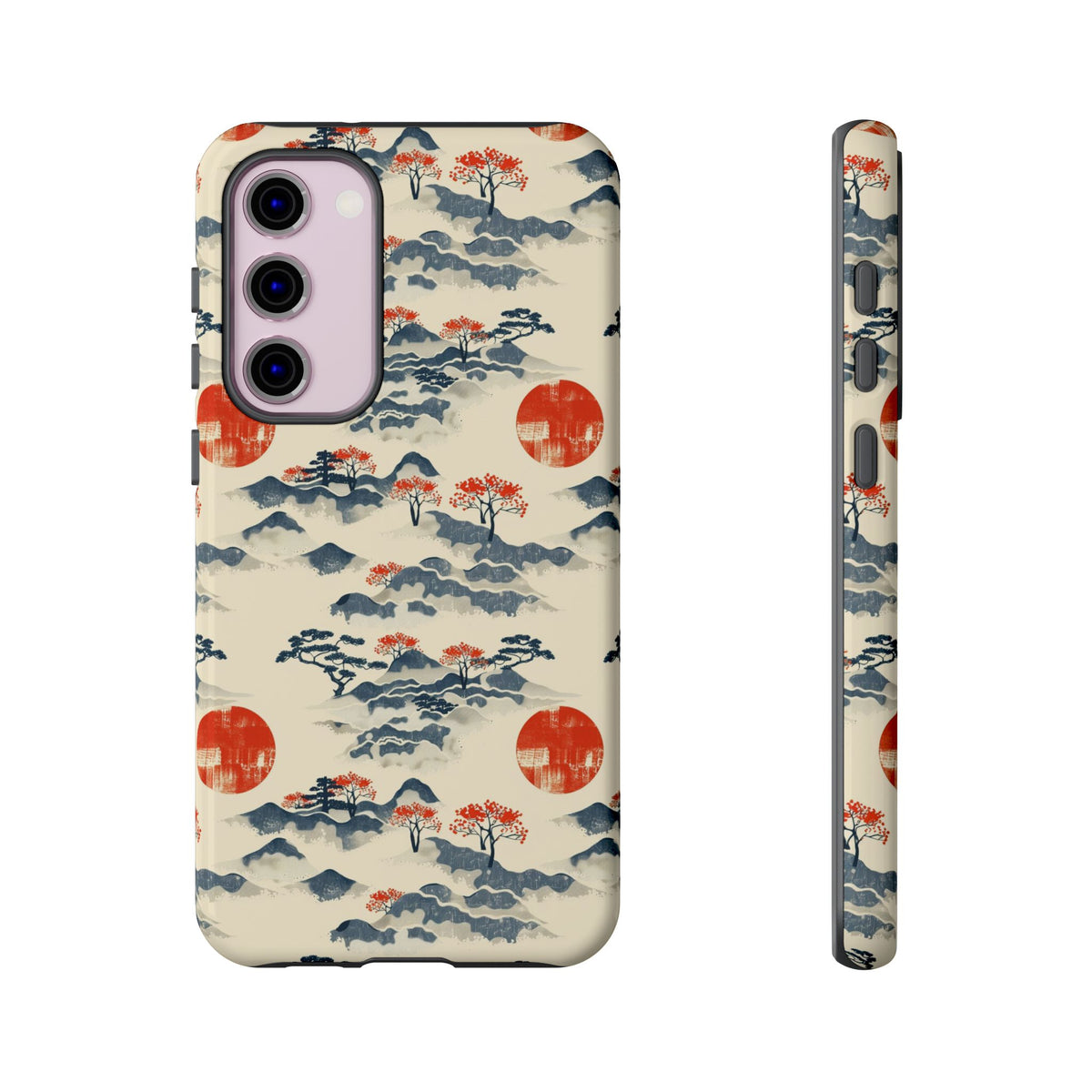 Japanese Pattern Phone Case – Elegant & Timeless Design for Your Phone 085