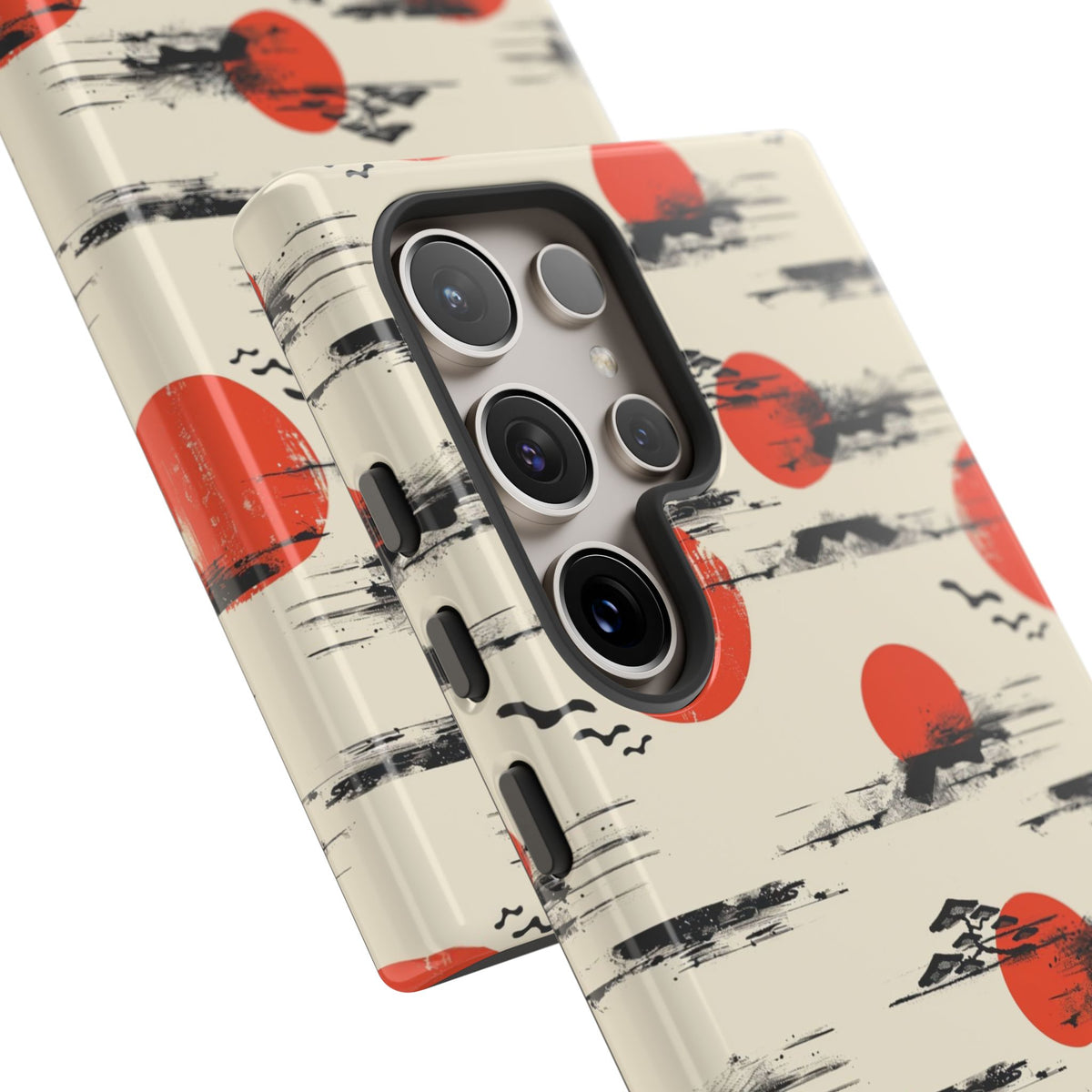 Japanese Pattern Phone Case – Elegant & Timeless Design for Your Phone 077