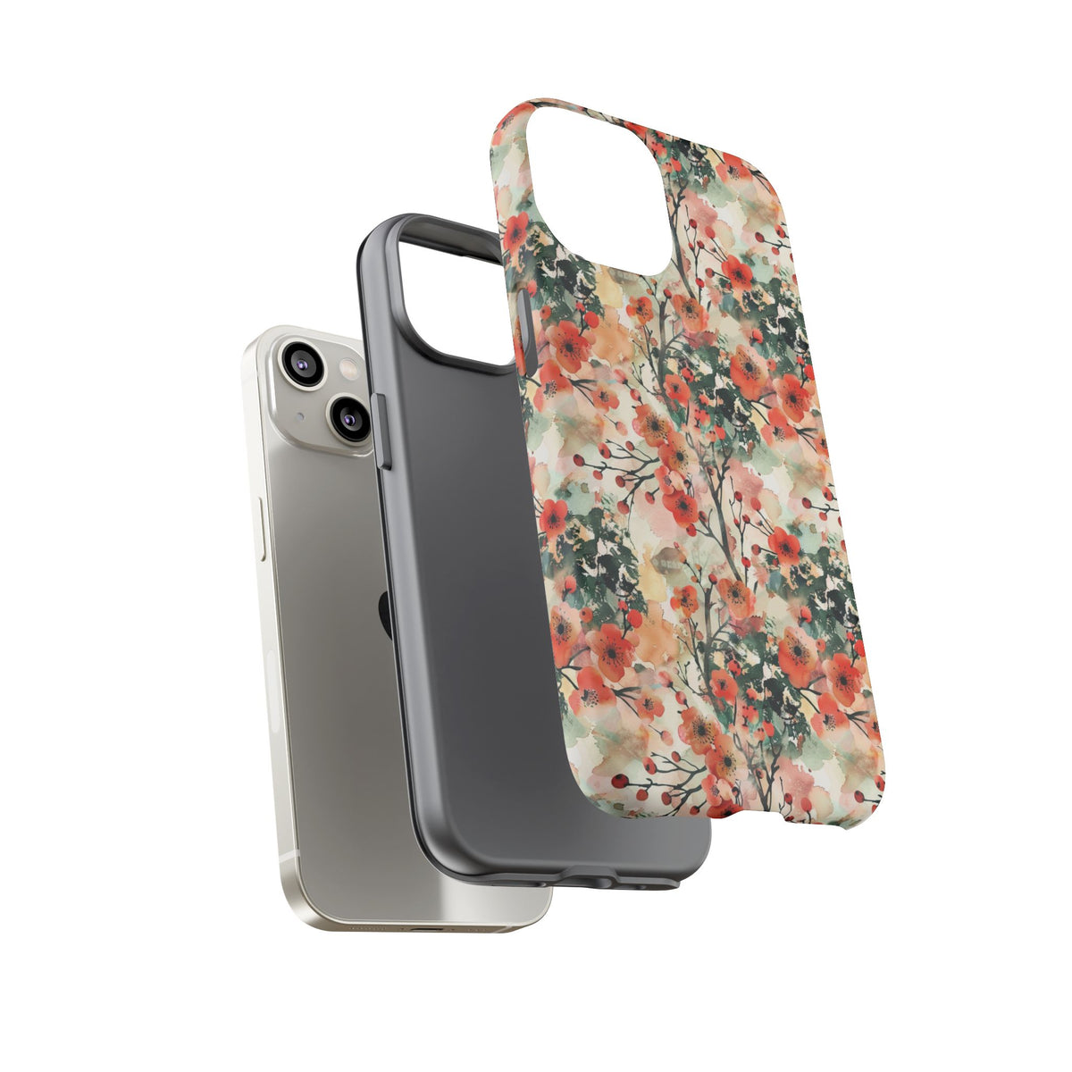 Japanese Pattern Phone Case – Elegant & Timeless Design for Your Phone 091