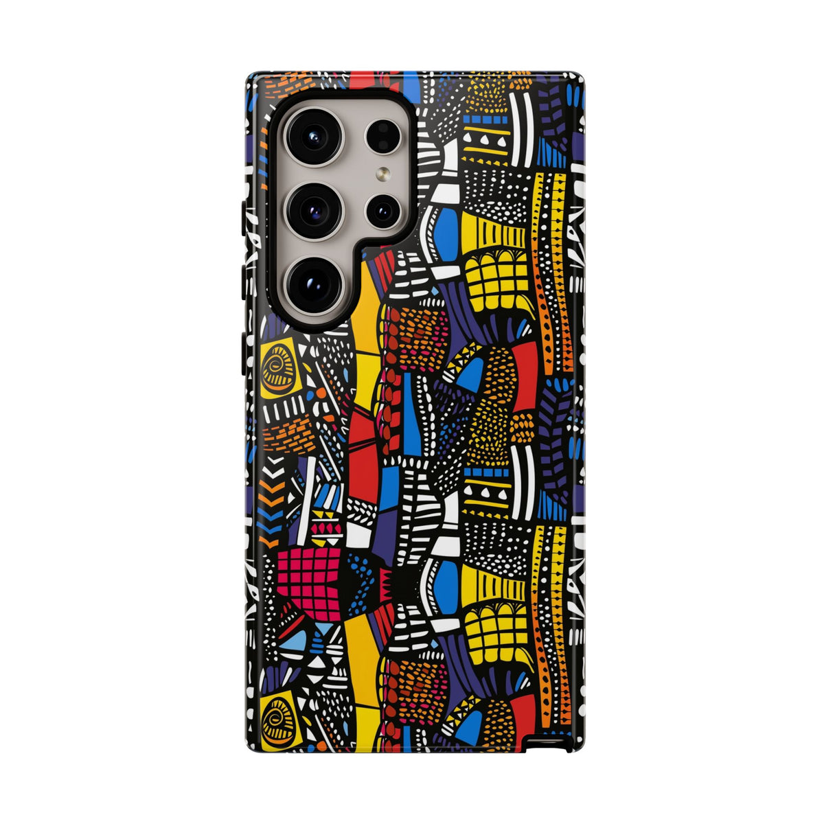 Stylish African Pattern Phone Case – Unique and Vibrant Protection 201