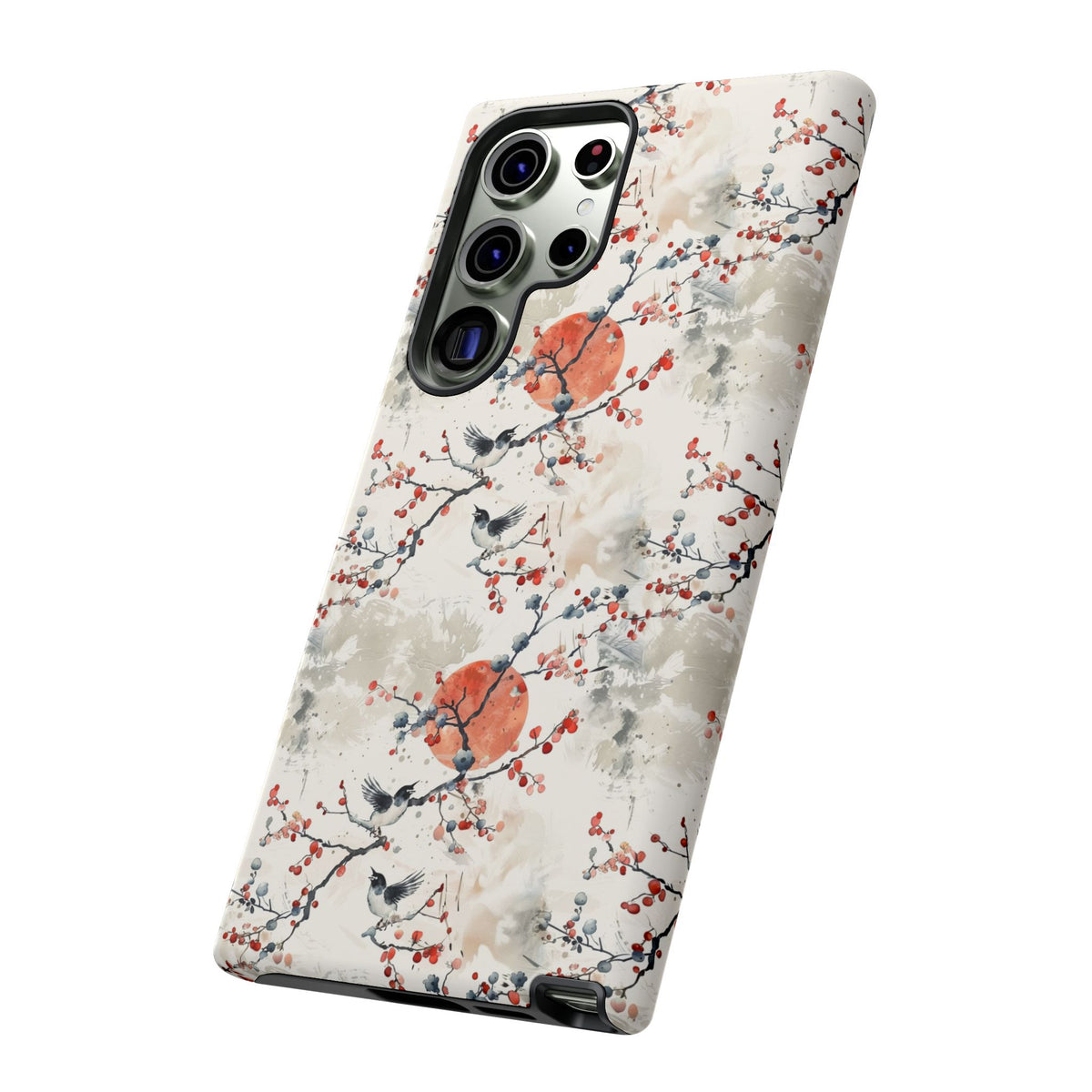 Japanese Pattern Phone Case – Elegant & Timeless Design for Your Phone 136