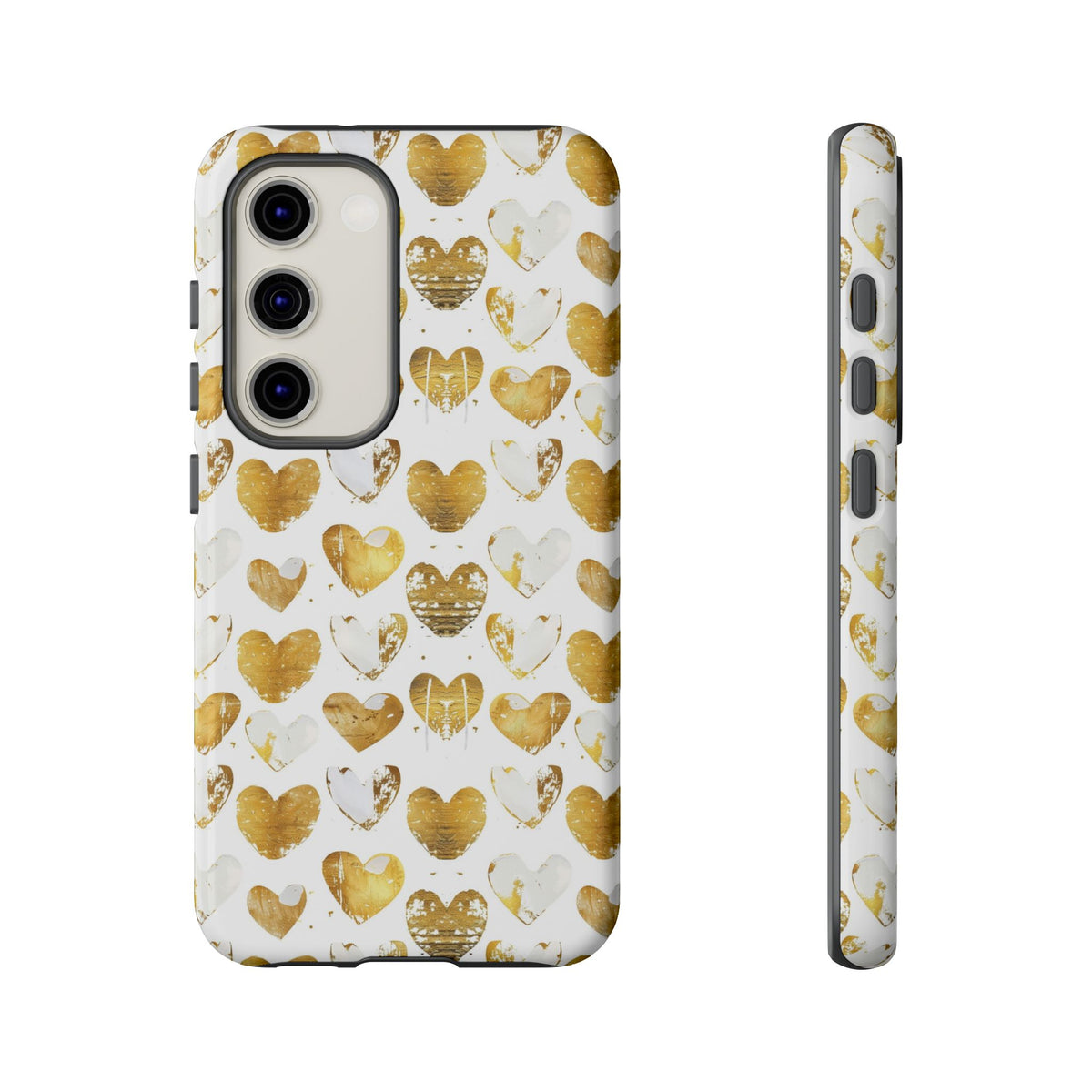 Heart Pattern Phone Case – Stylish & Loving Design for Your Device 369