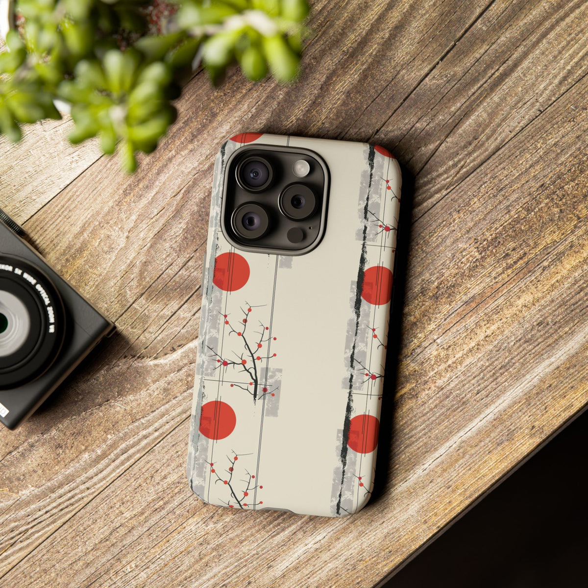 Japanese Pattern Phone Case – Elegant & Timeless Design for Your Phone 004