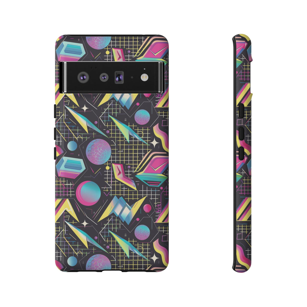 Retro 80s Seamless Phone Case – Vintage Style Meets Modern Protection 086