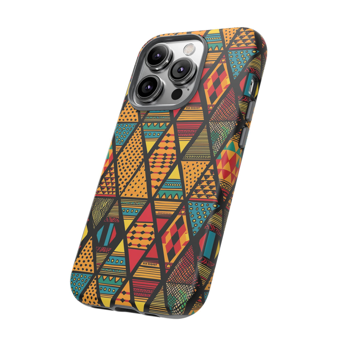 Stylish African Pattern Phone Case – Unique and Vibrant Protection 178