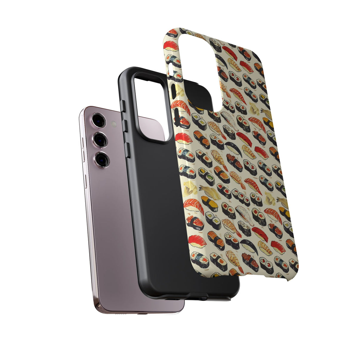 Japanese Pattern Phone Case – Elegant & Timeless Design for Your Phone 059