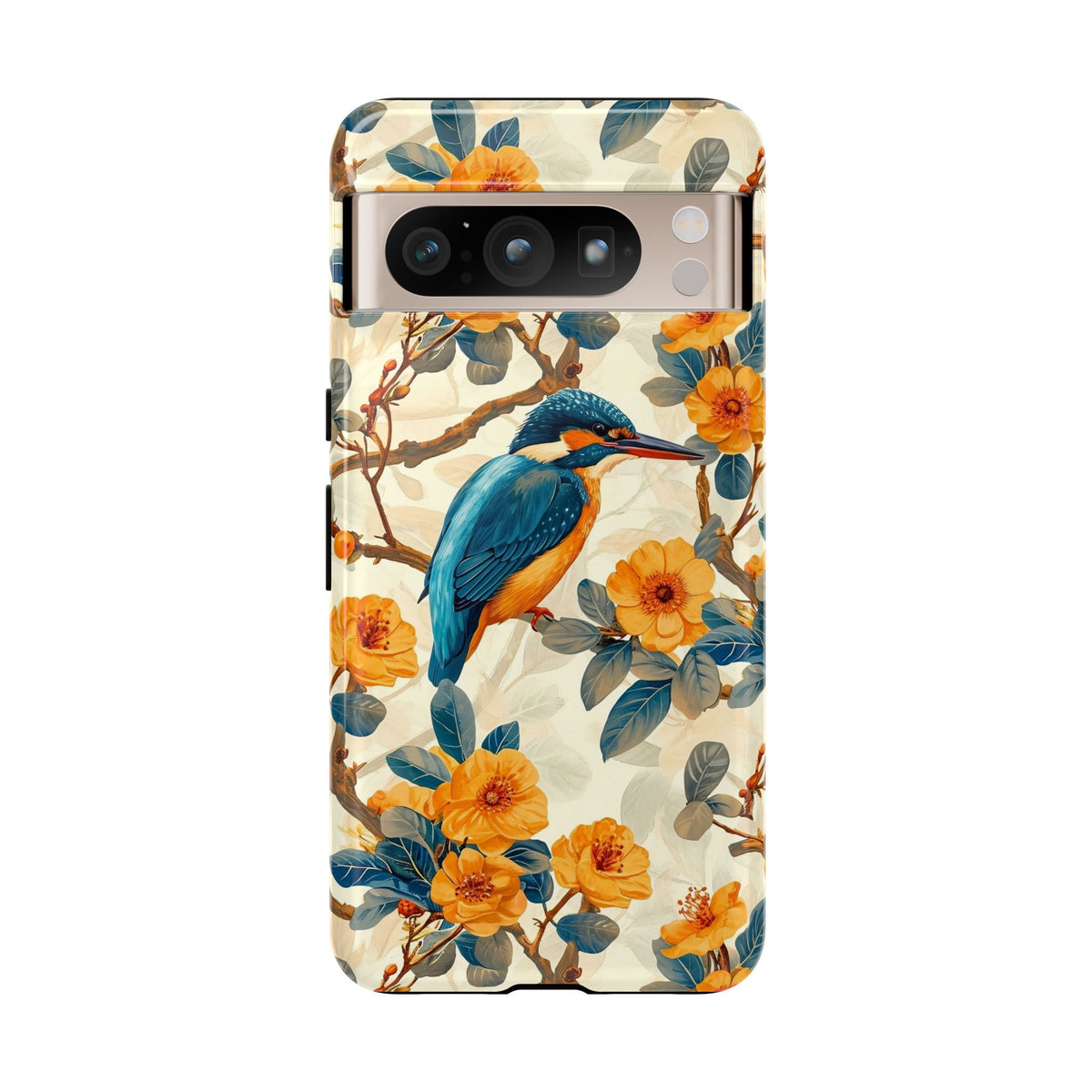 Birds Seamless Pattern Phone Case – Elegant and Timeless Avian Design