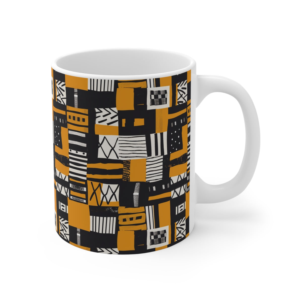 All-Over African Pattern Coffee Mug 694