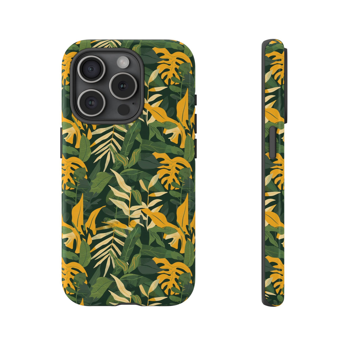 Jungle Pattern Phone Case – Exotic & Lush Design for Your Phone 347