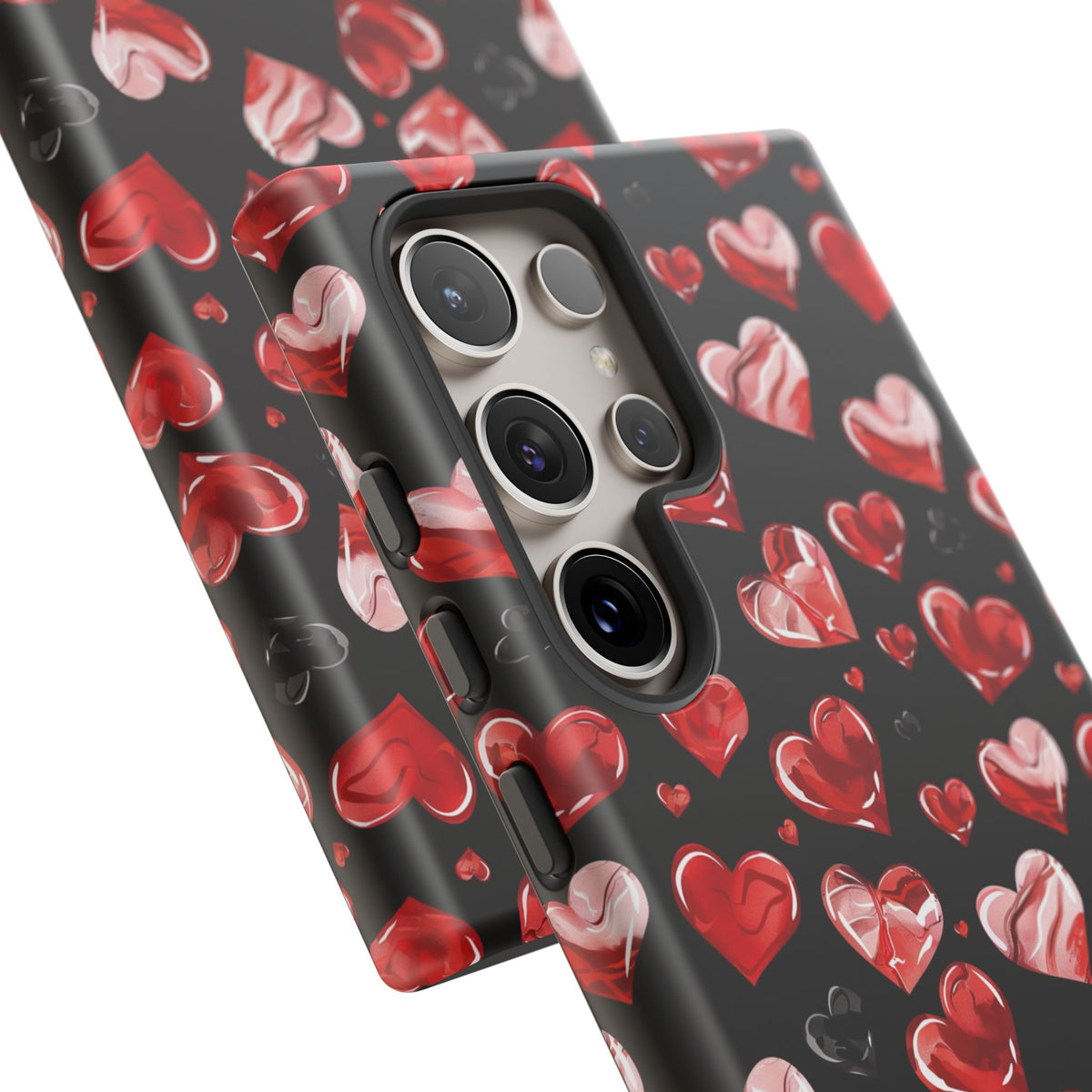 Heart Pattern Phone Case – Stylish & Loving Design for Your Device 365