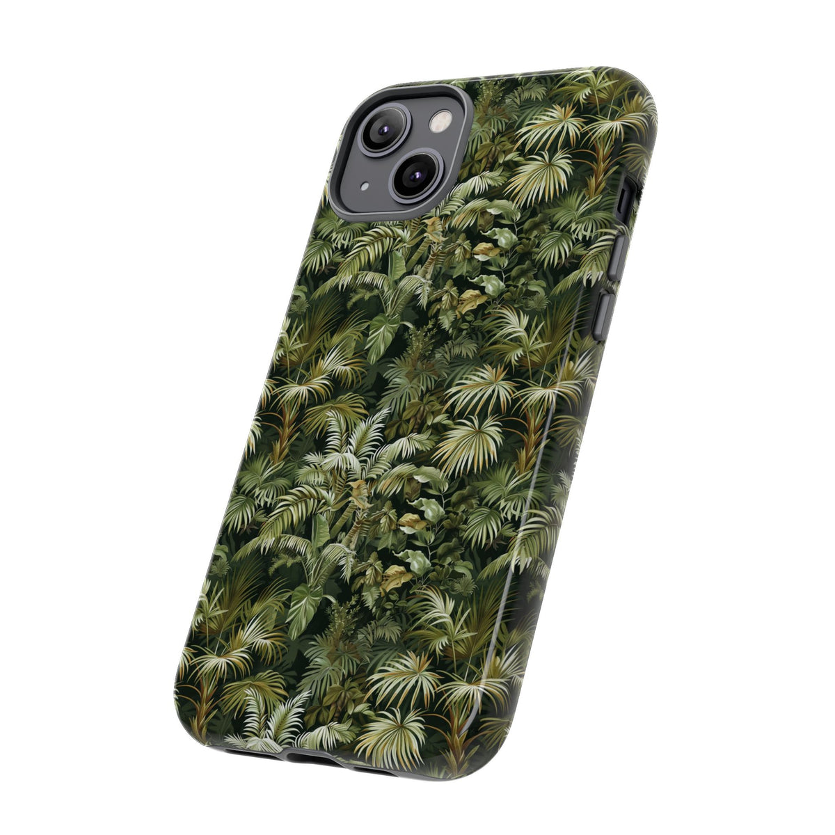 Jungle Pattern Phone Case – Exotic & Lush Design for Your Phone 331