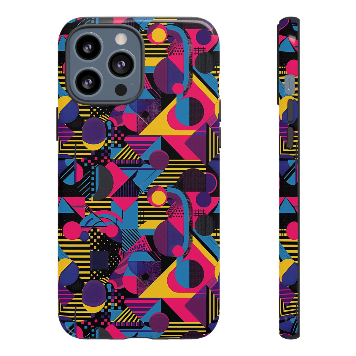 Retro 80s Seamless Phone Case – Vintage Style Meets Modern Protection 085