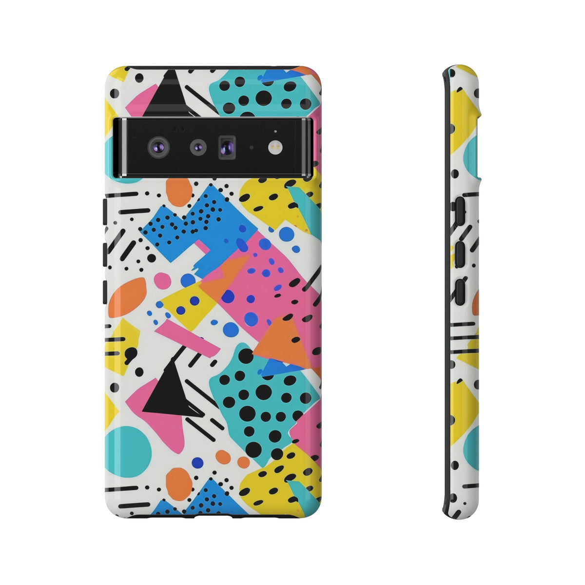 Bright Summer Memphis Design Phone Case – Vibrant and Playful Phone Cover