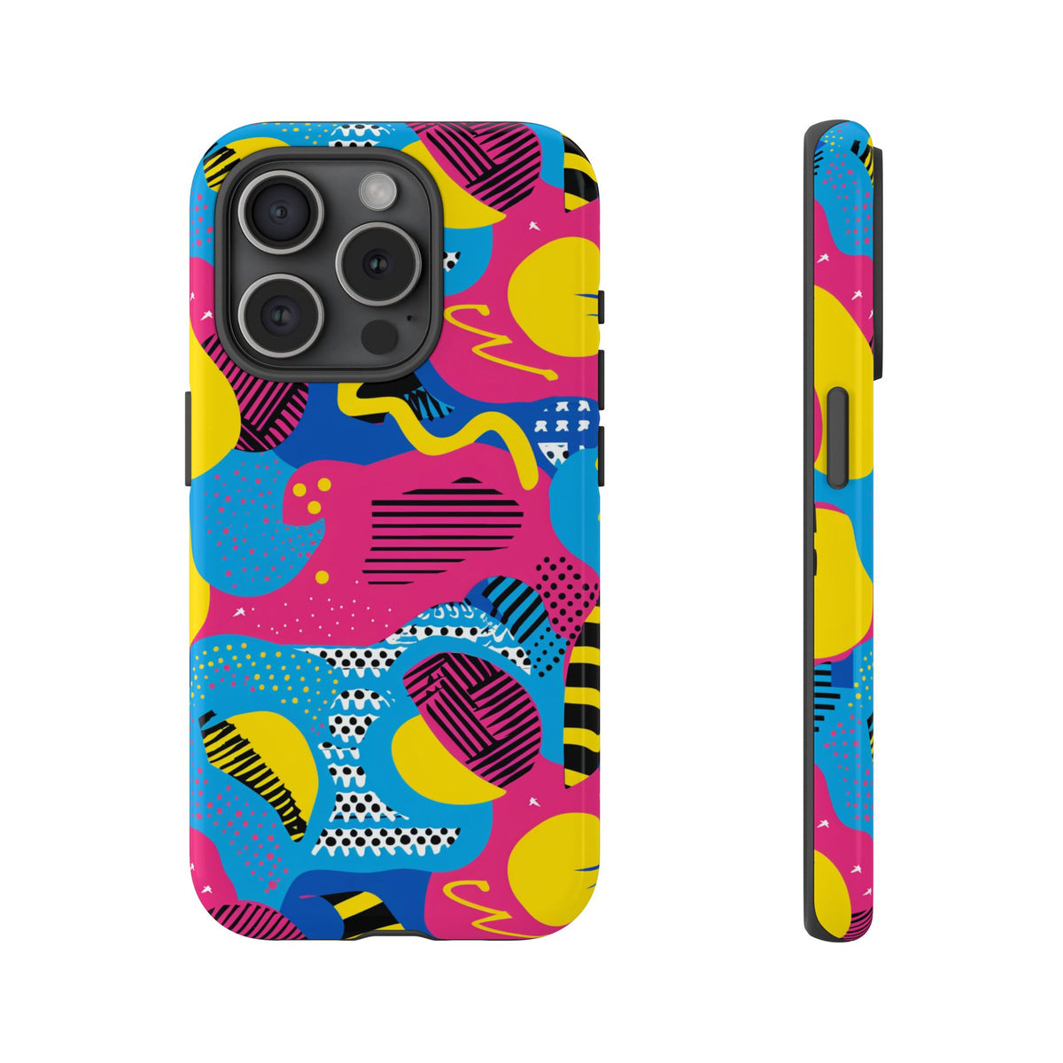 Retro 80s Seamless Phone Case – Vintage Style Meets Modern Protection 22