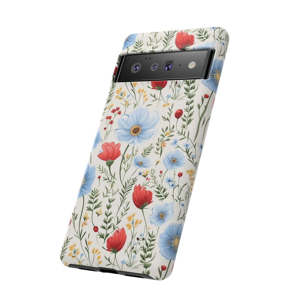 Wildflower Design Phone Case – Beautiful Nature-Inspired Floral Pattern