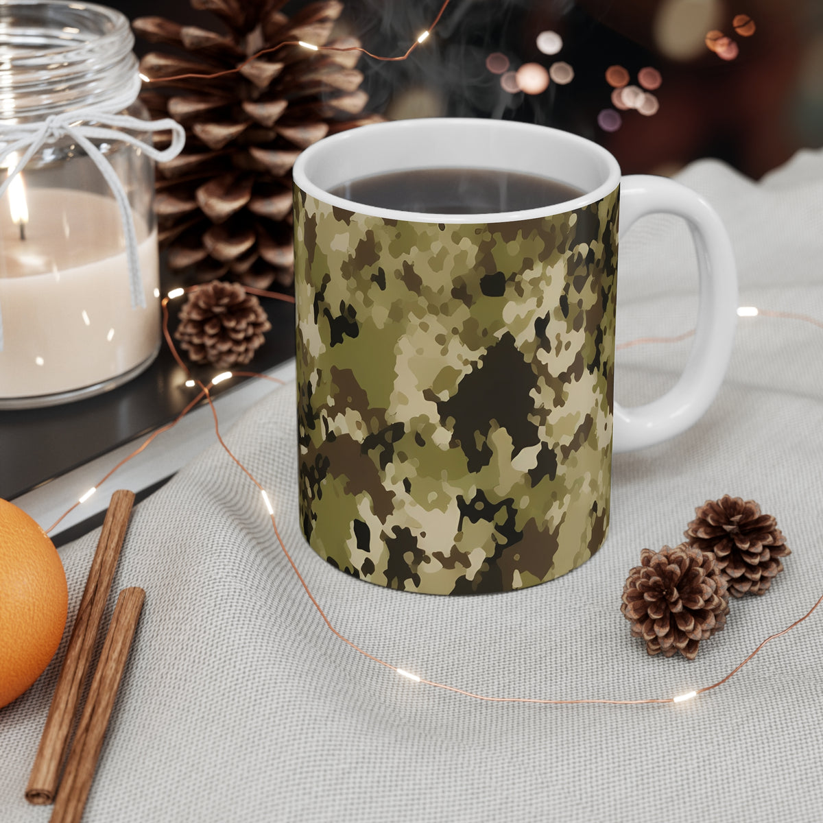 All-Over Camouflage Pattern Coffee Mug 210