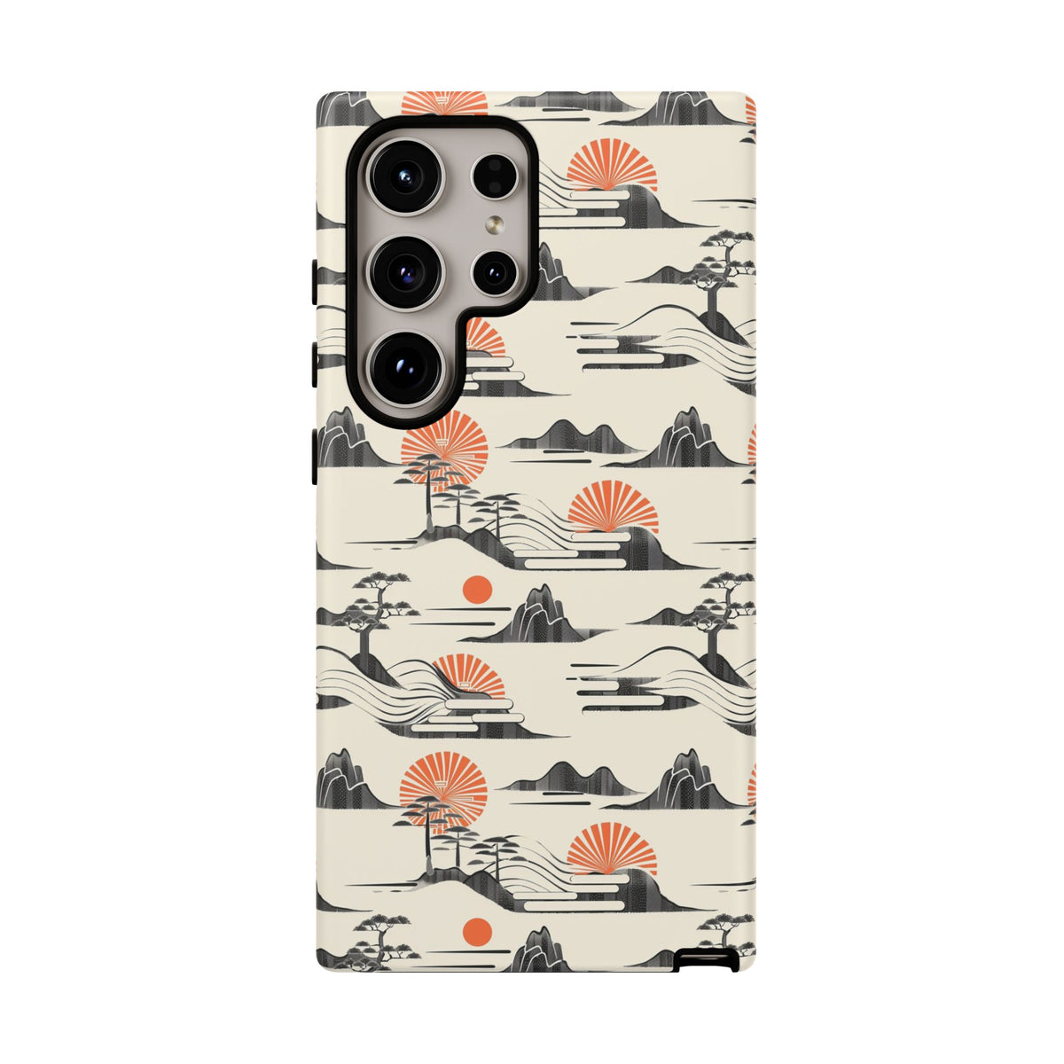 Japanese Pattern Phone Case – Elegant & Timeless Design for Your Phone 022