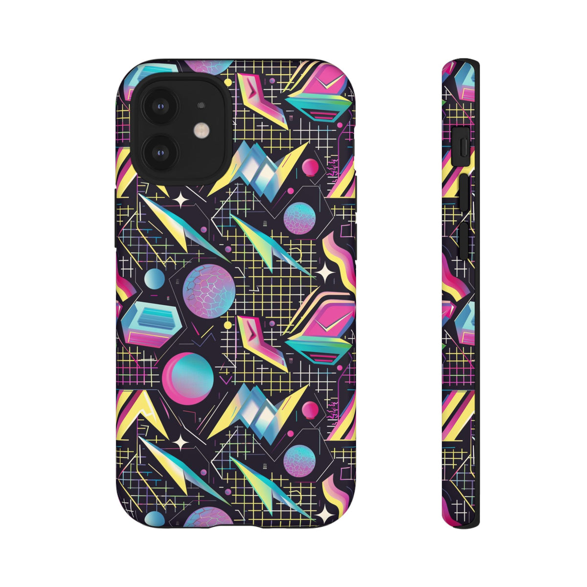 Retro 80s Seamless Phone Case – Vintage Style Meets Modern Protection 086