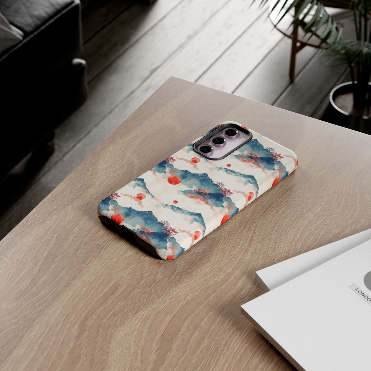 Japanese Pattern Phone Case – Elegant & Timeless Design for Your Phone 477