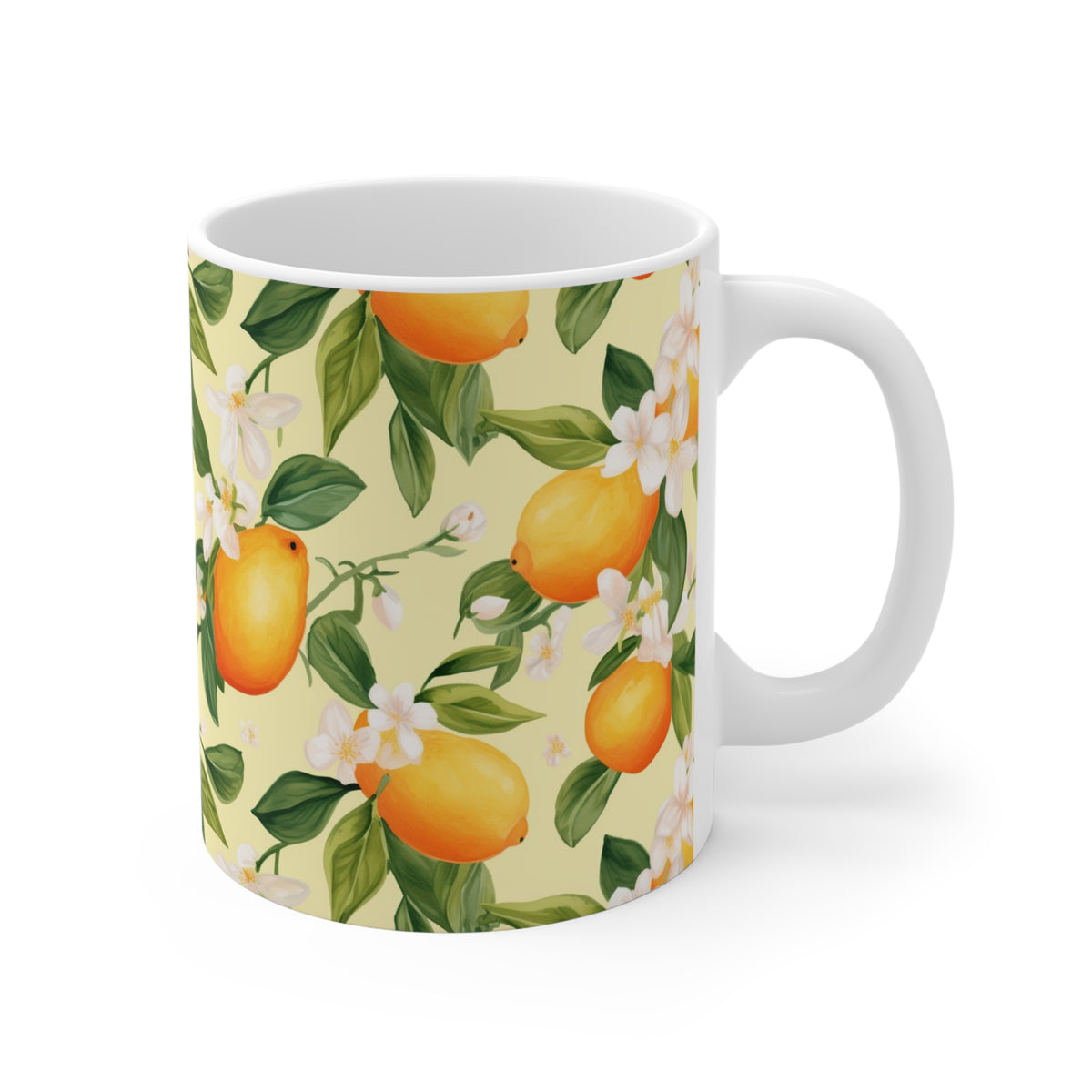 Various Watercolor Design All Over Coffee Mug – Unique Artistic Ceramic Coffee Cup 510