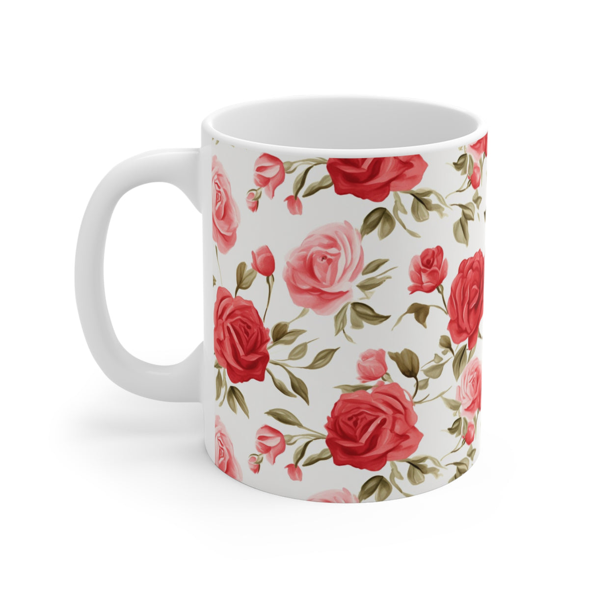 Various Watercolor Design All Over Coffee Mug – Unique Artistic Ceramic Coffee Cup 11