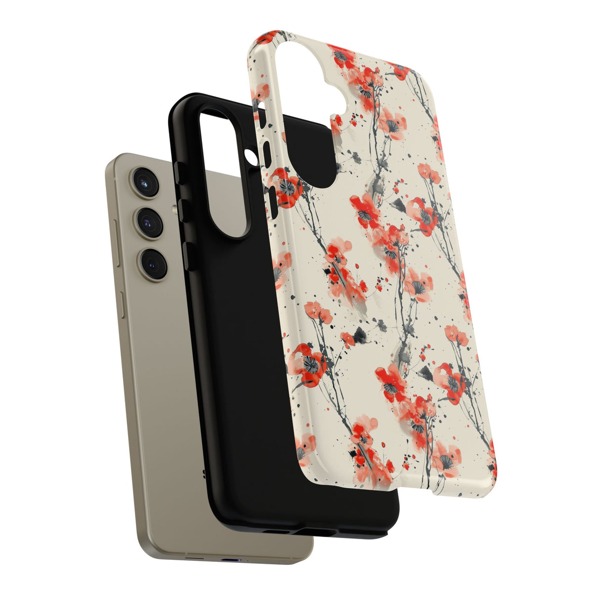 Japanese Pattern Phone Case – Elegant & Timeless Design for Your Phone 045