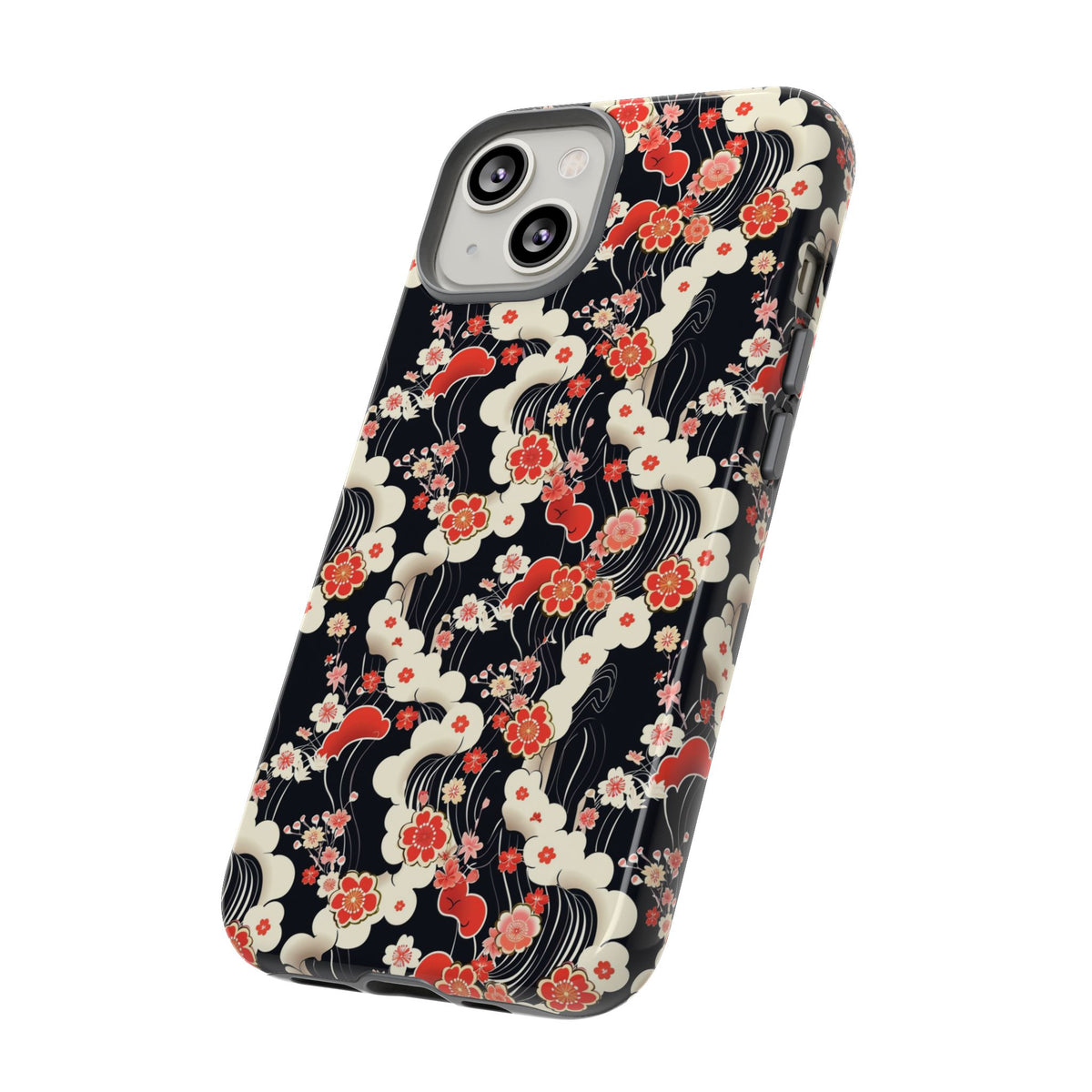 Japanese Pattern Phone Case – Elegant & Timeless Design for Your Phone 478