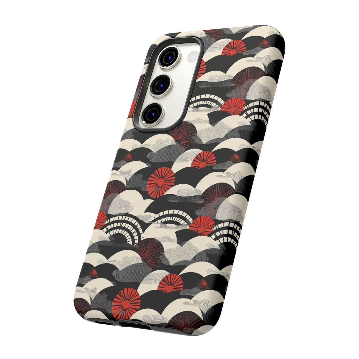 Japanese Pattern Phone Case – Elegant & Timeless Design for Your Phone 151