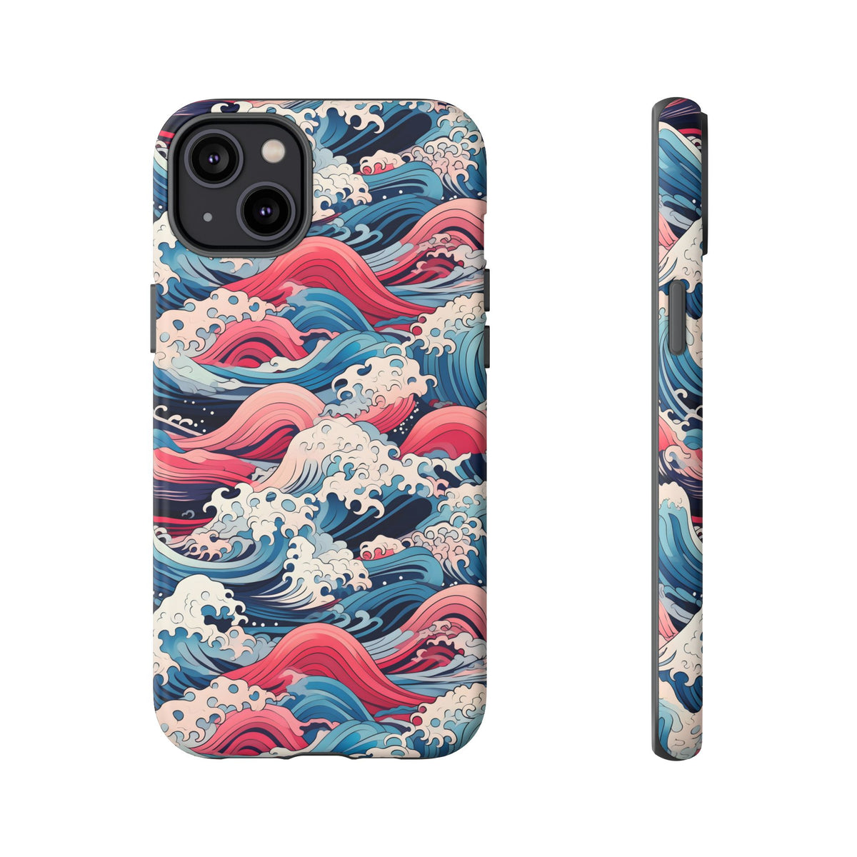 Japanese Waves Phone Case – Embrace Timeless Elegance with Classic Design 3