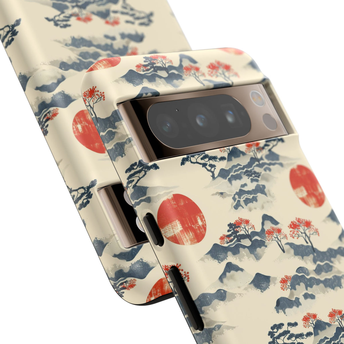 Japanese Pattern Phone Case – Elegant & Timeless Design for Your Phone 085