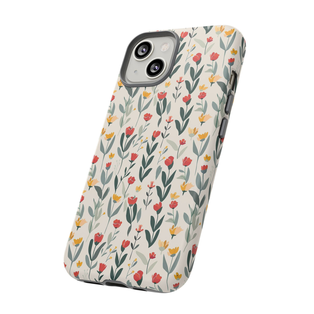 Spring Pattern Phone Case – Fresh & Vibrant Design for Your Phone 404