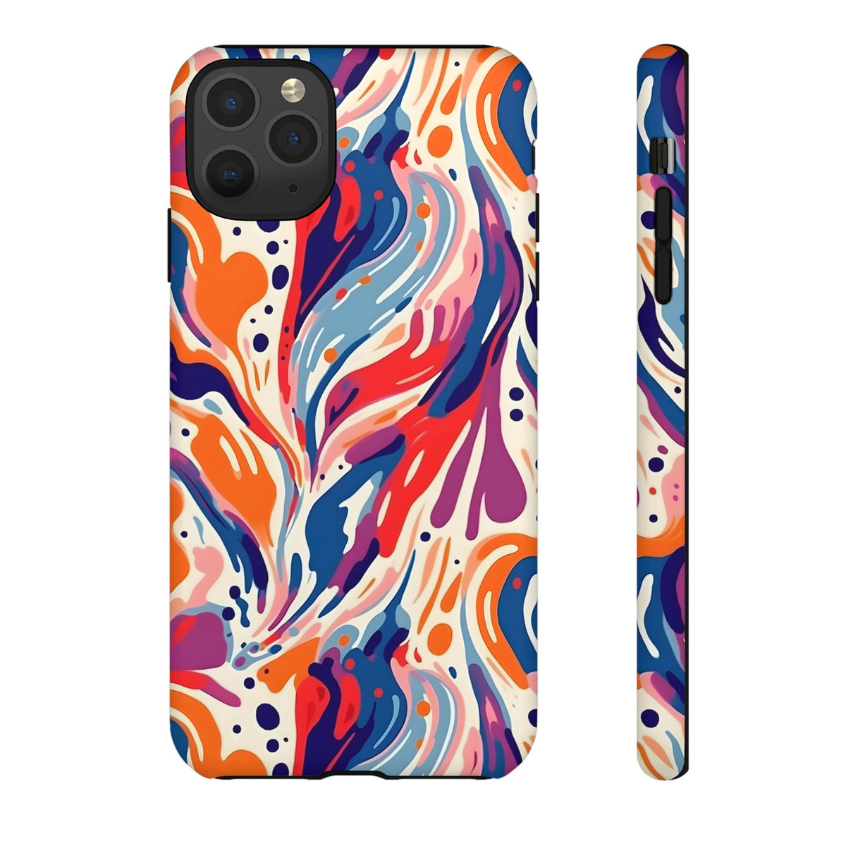 Abstract Painting Design Phone Case – Modern Art-Inspired Phone Cover 6