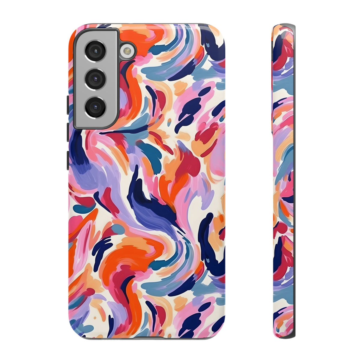 Abstract Painting Design Phone Case – Modern Art-Inspired Phone Cover 3