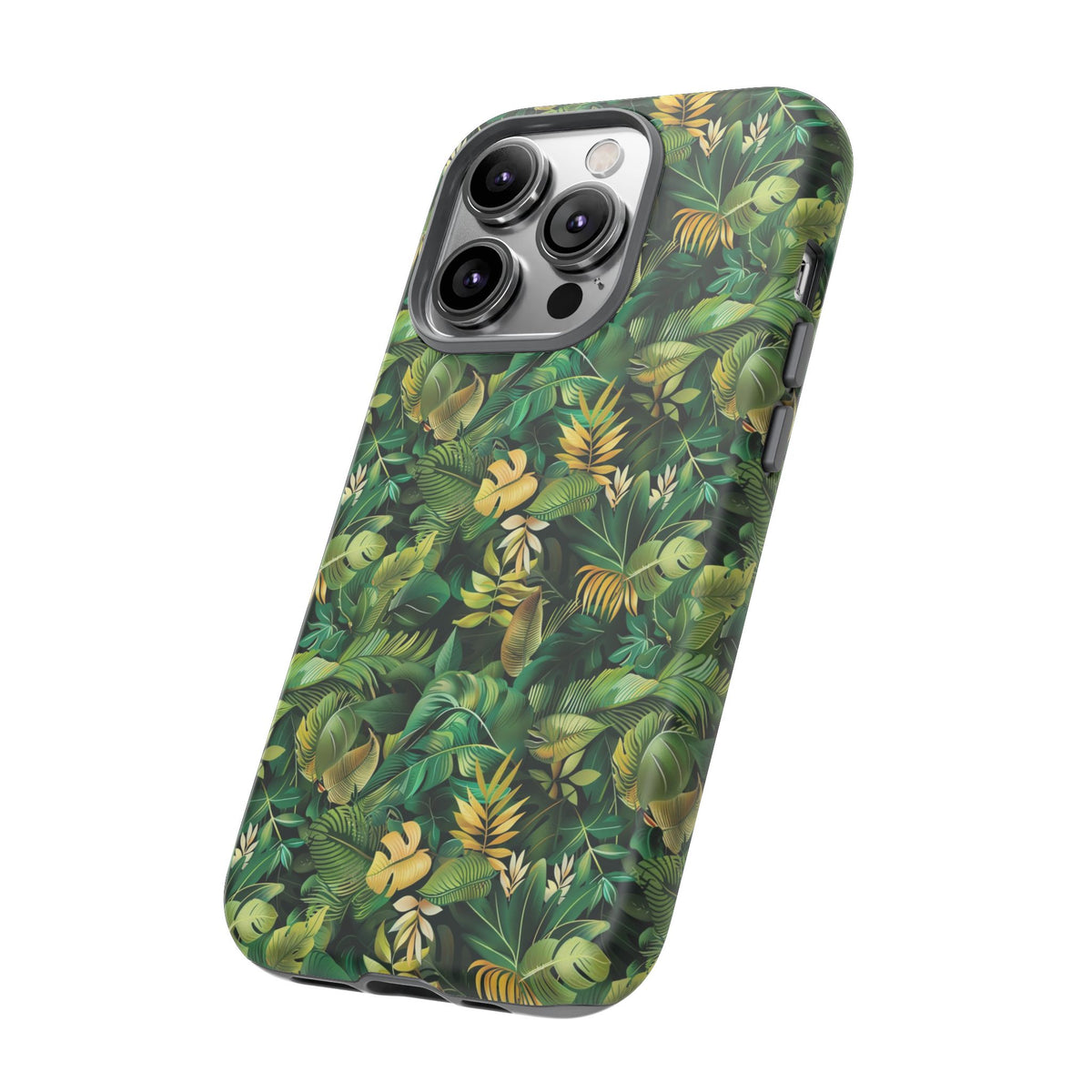 Jungle Pattern Phone Case – Exotic & Lush Design for Your Phone 330