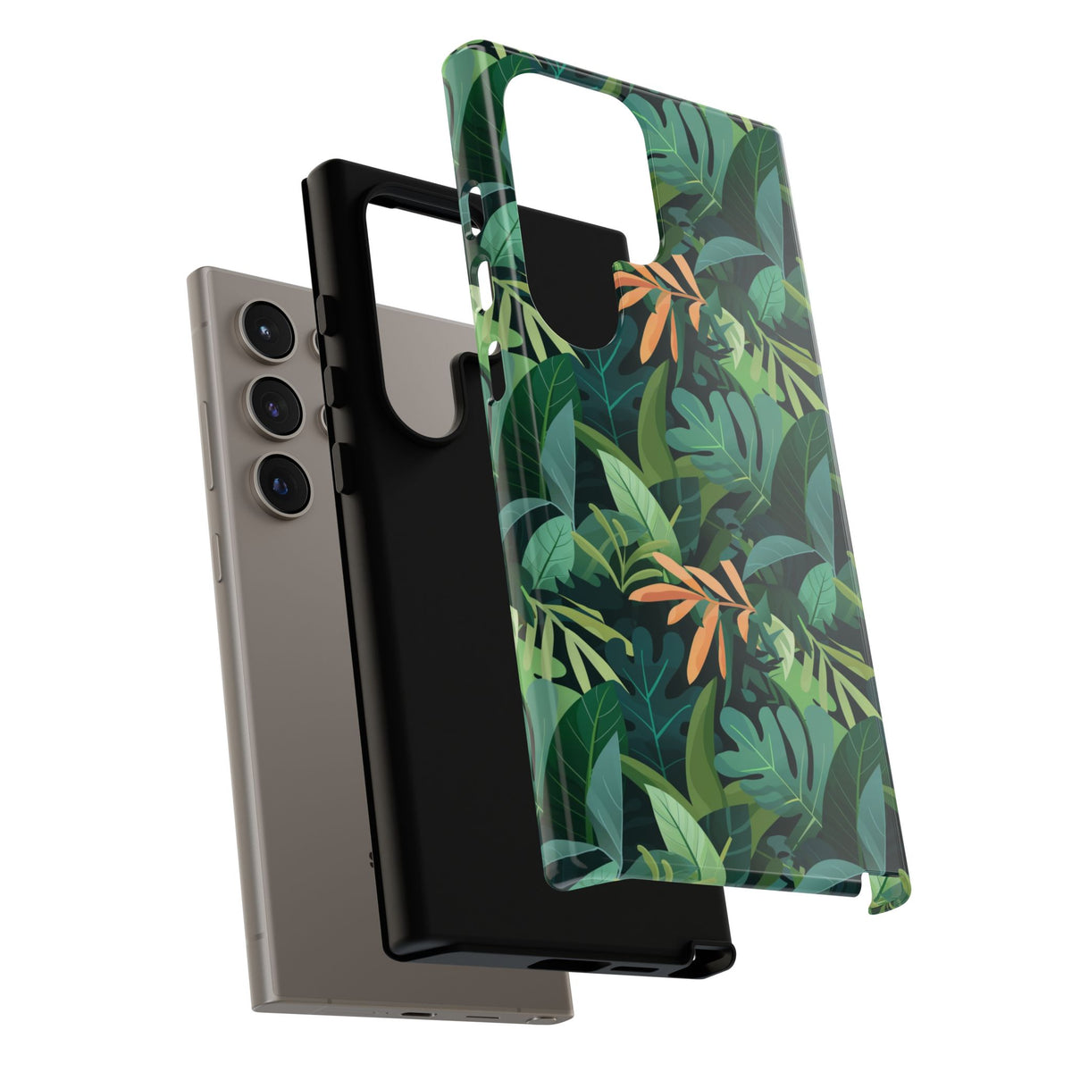 Jungle Pattern Phone Case – Exotic & Lush Design for Your Phone 341