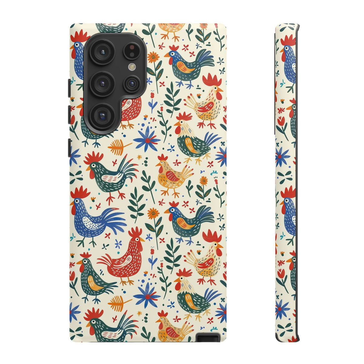 Birds Seamless Pattern Phone Case – Elegant and Timeless Avian Design 8