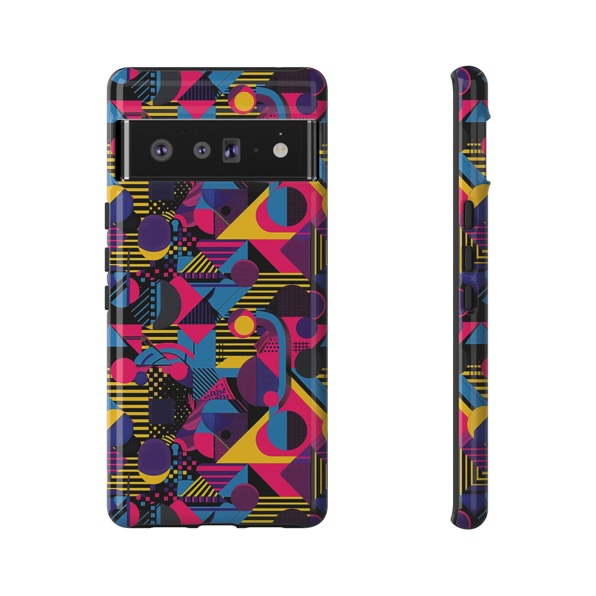 Retro 80s Seamless Phone Case – Vintage Style Meets Modern Protection 085