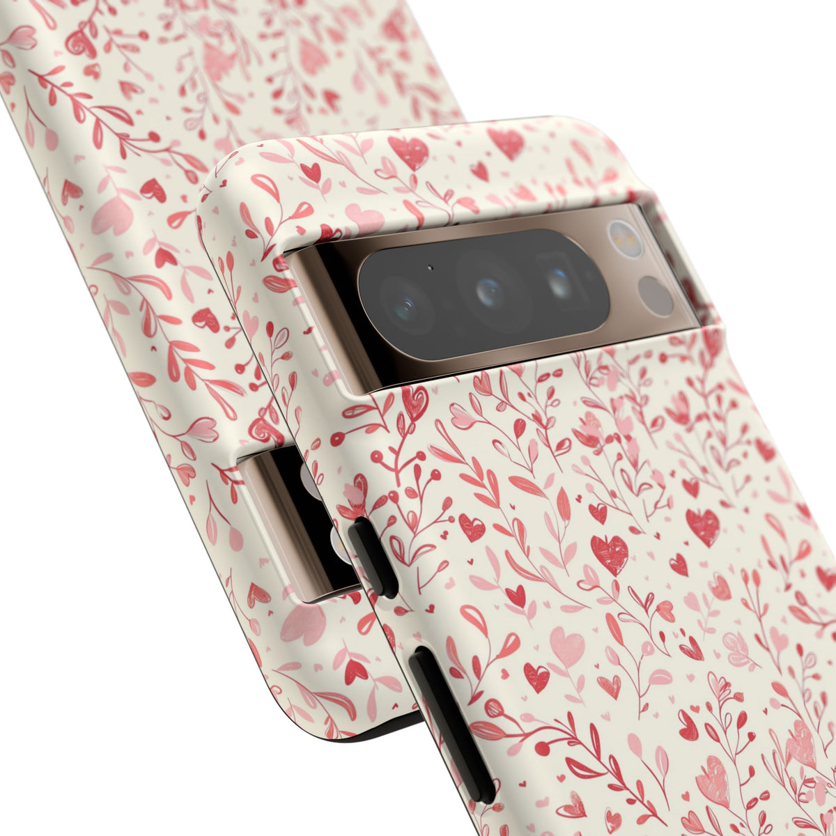 Heart Pattern Phone Case – Stylish & Loving Design for Your Device 823