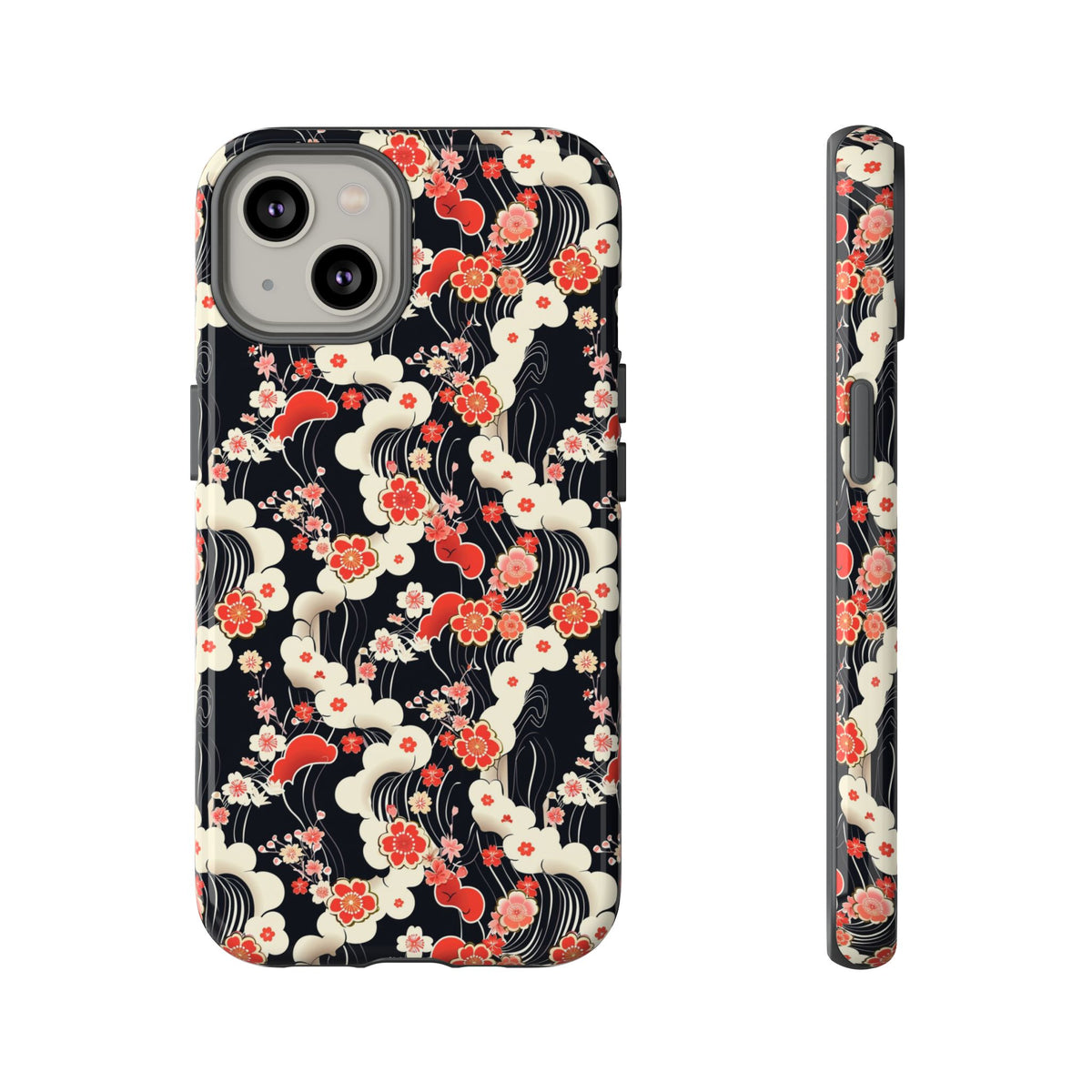 Japanese Pattern Phone Case – Elegant & Timeless Design for Your Phone 478