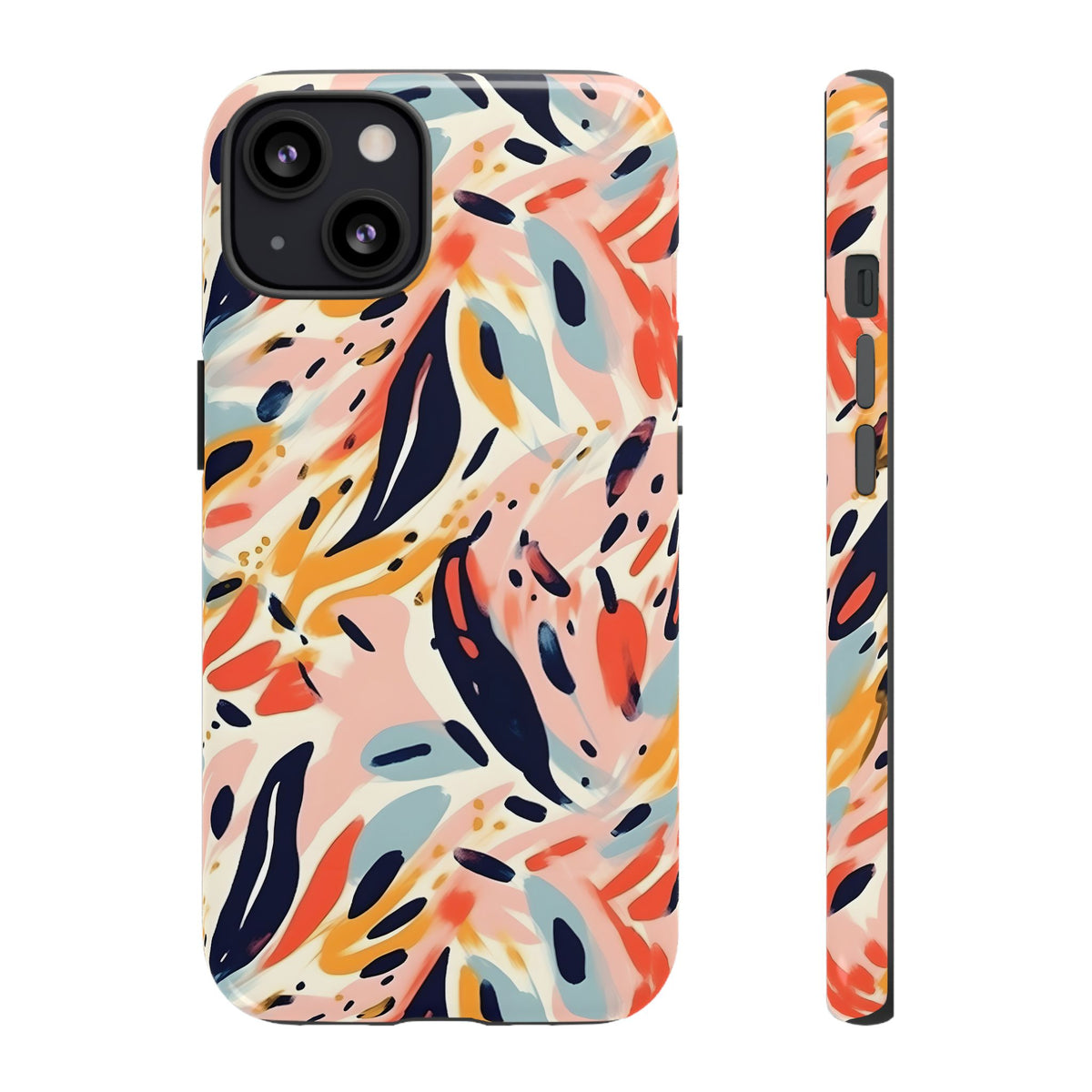 Abstract Painting Design Phone Case – Modern Art-Inspired Phone Cover 2