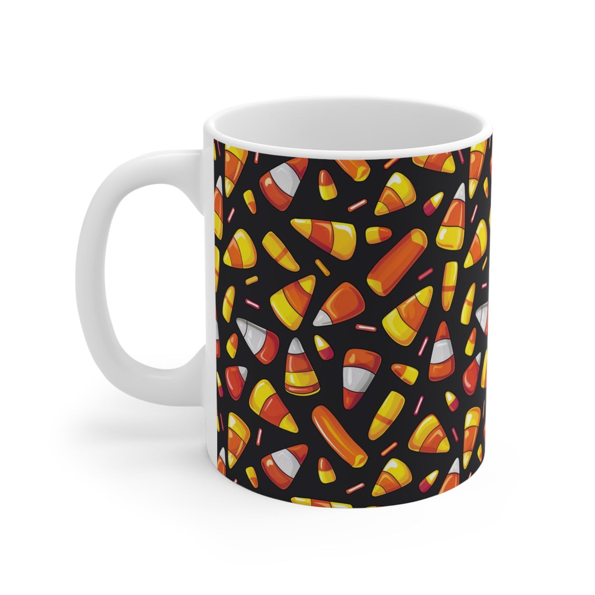 Colorful All-Over Candy Theme Coffee Mug Fun Ceramic Drinkware 101