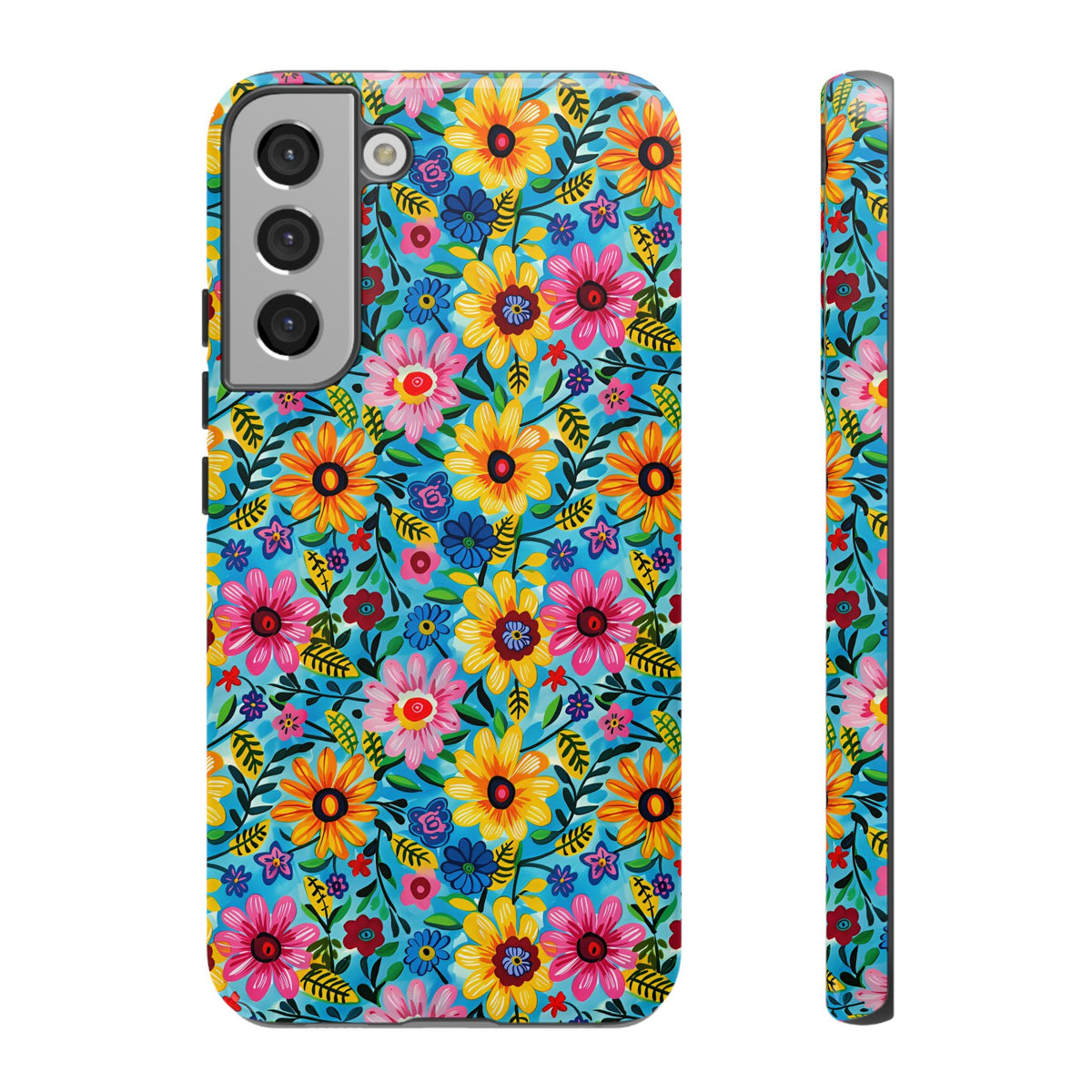 Frida Kahlo's Flower Phone Case – Artistic Elegance for Your Phone 9