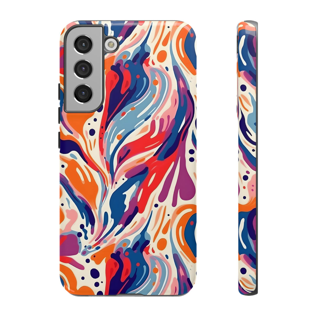 Abstract Painting Design Phone Case – Modern Art-Inspired Phone Cover 6