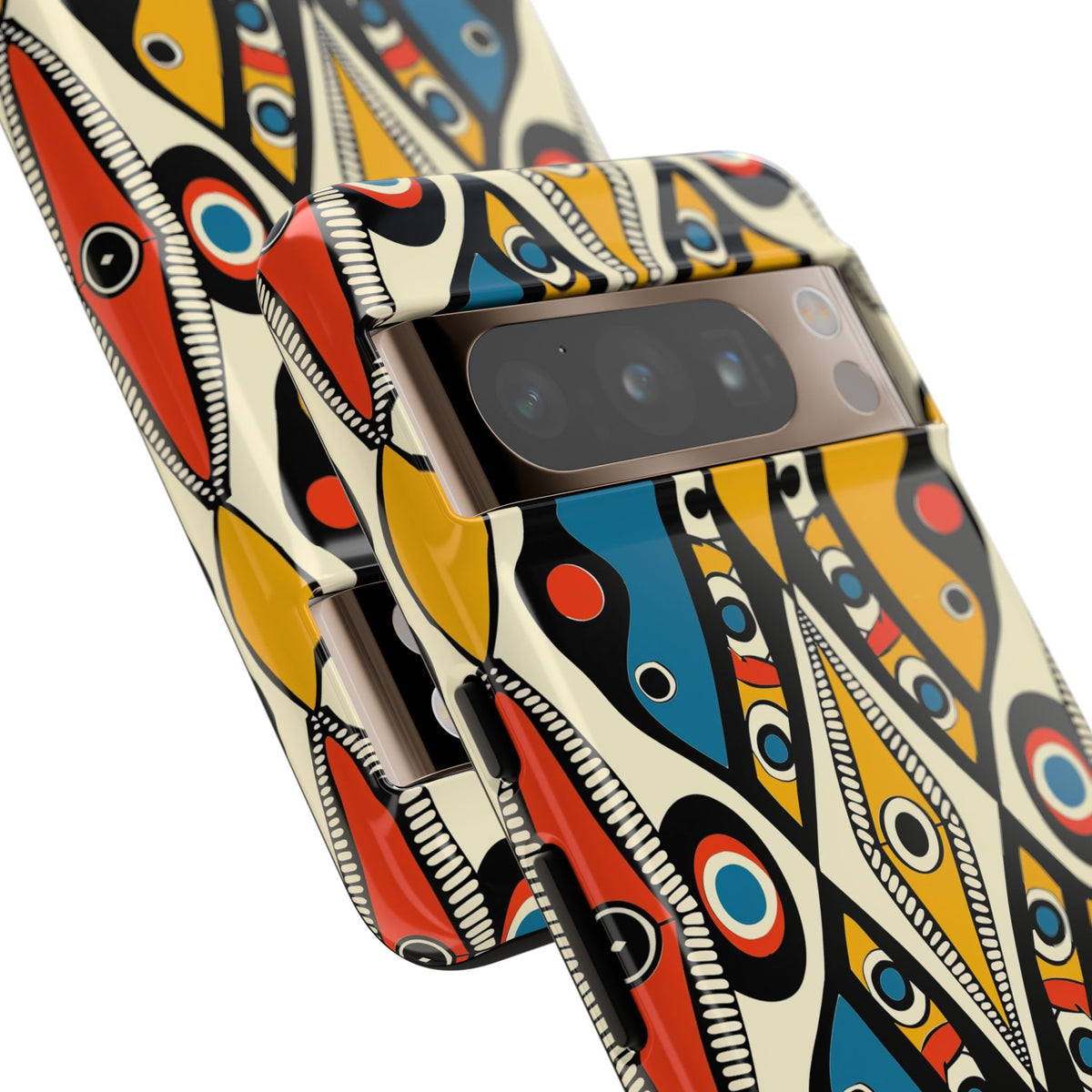 Stylish African Pattern Phone Case – Unique and Vibrant Protection 180