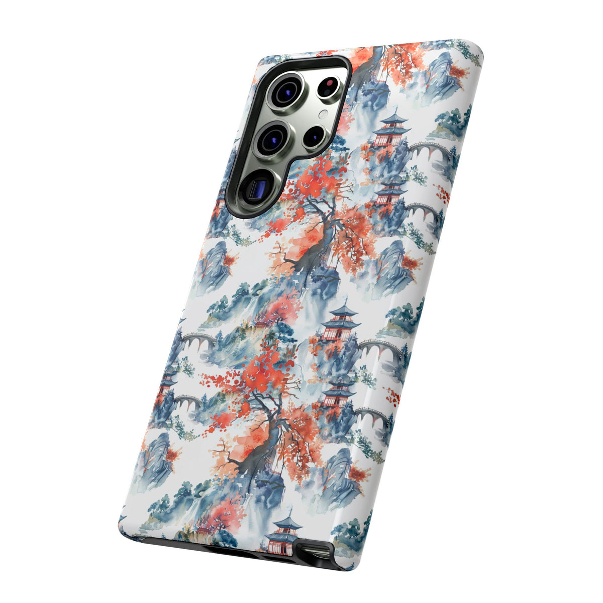 Japanese Pattern Phone Case – Elegant & Timeless Design for Your Phone 043