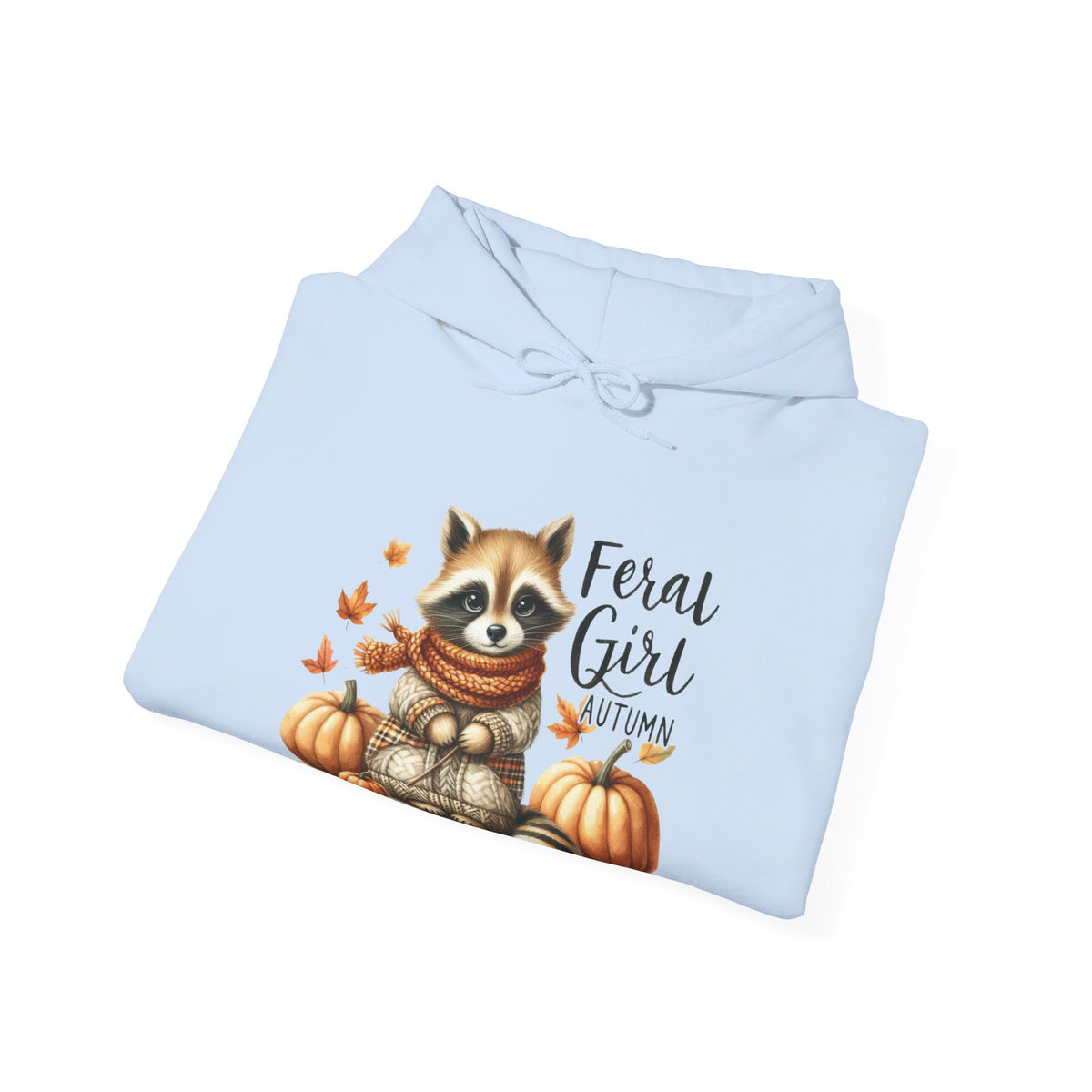 Feral Girl Autumn Unisex Hooded Sweatshirt