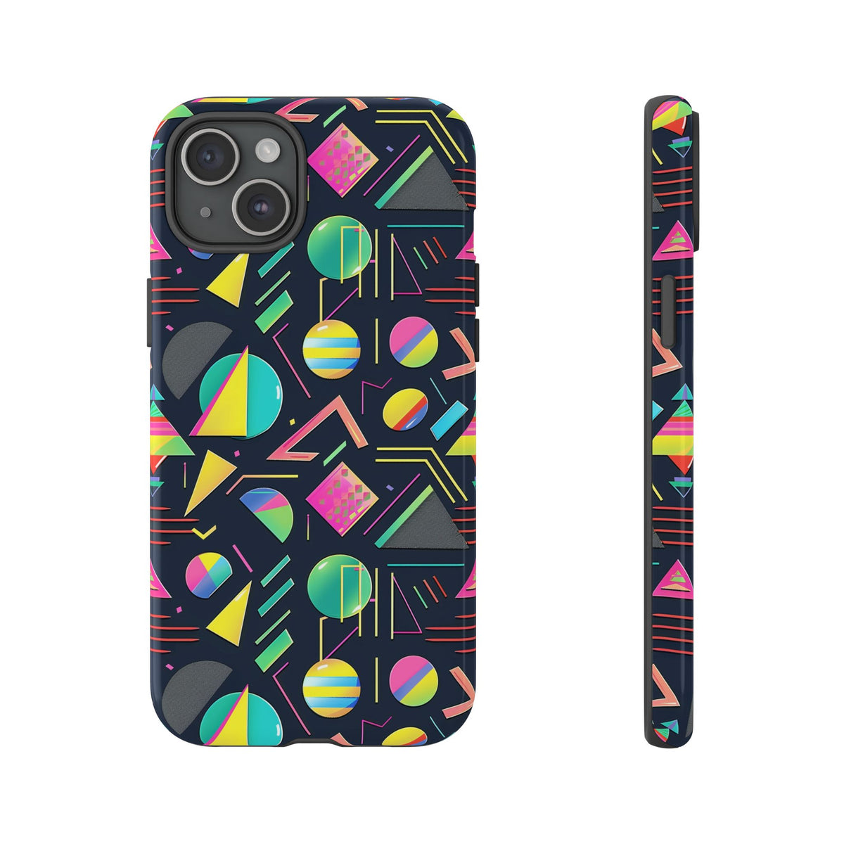 Retro 80s Seamless Phone Case – Vintage Style Meets Modern Protection 181