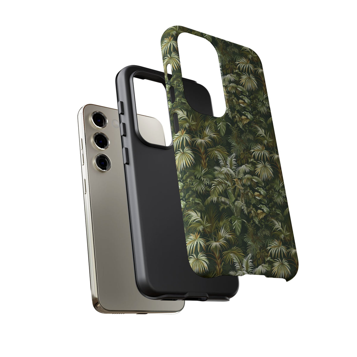 Jungle Pattern Phone Case – Exotic & Lush Design for Your Phone 331