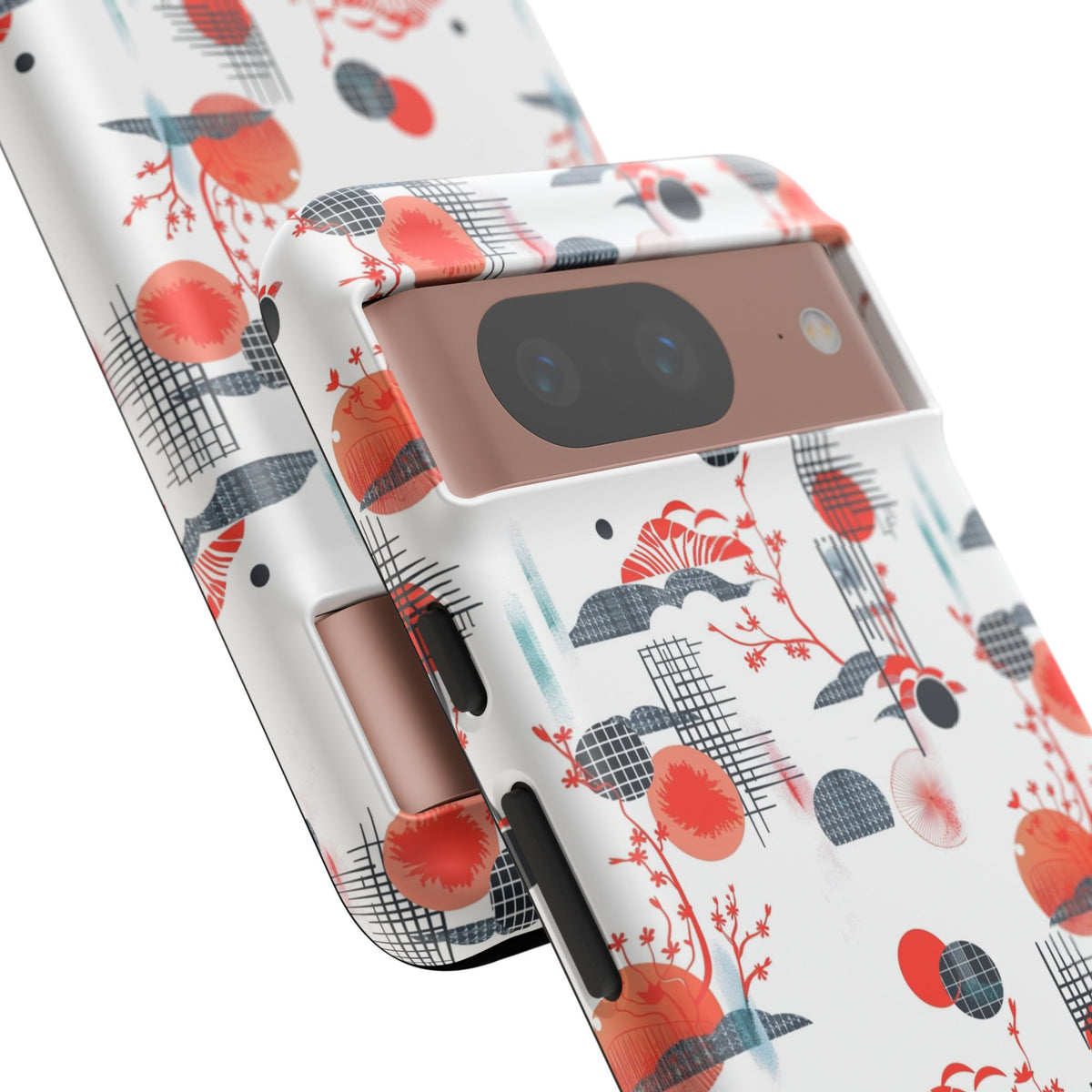 Japanese Pattern Phone Case – Elegant & Timeless Design for Your Phone 082