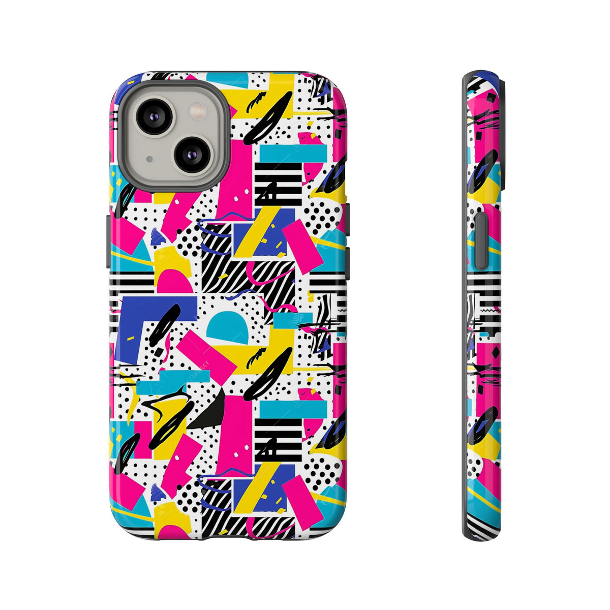 Retro 80s Seamless Phone Case – Vintage Style Meets Modern Protection 258